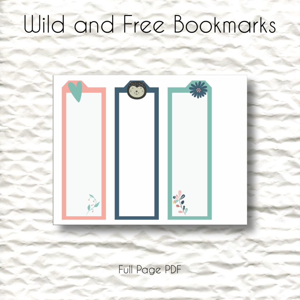 Stay Wild Bookmarks | Shannan With an A